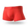 Men's Spring and Summer Solid Color Ice Silk 10A Antibacterial Double-layer Inner Breathable Briefs