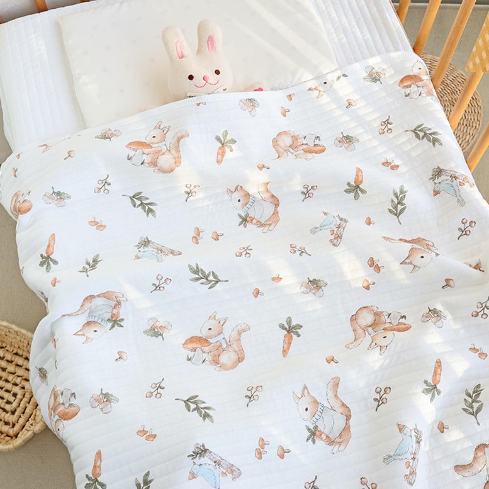 

Air Filter Cotton Baby Swaddle Blanket Soft Newborn Blanket Wraps Infant Strappy Blanket Outdoor Style 2