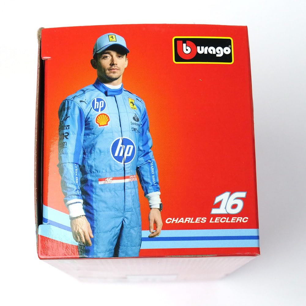 Kyosho BURAGO 1/43 Scale Ferrari SF-24 Miami GP 2024 No. 16 C. Leclerc Window Box Finished Product 18-36844LMIA