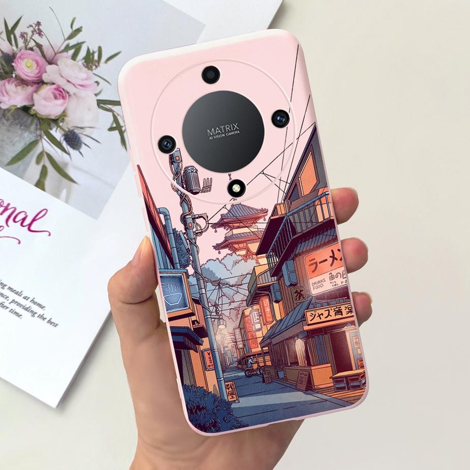 For Honor Magic 6 Lite Case Cute Fashion Candy Painted Cover Shockproof Phone Case For Honor Magic6 Lite 5G Fundas 6.78'' Bumper