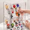 Caixa de Exibição de Armazenamento em Acrílico Transparente Para Brinquedos Fingures Vitrine Para Figuras e Bonecos Blind Box Organizador de Figuras de Ação