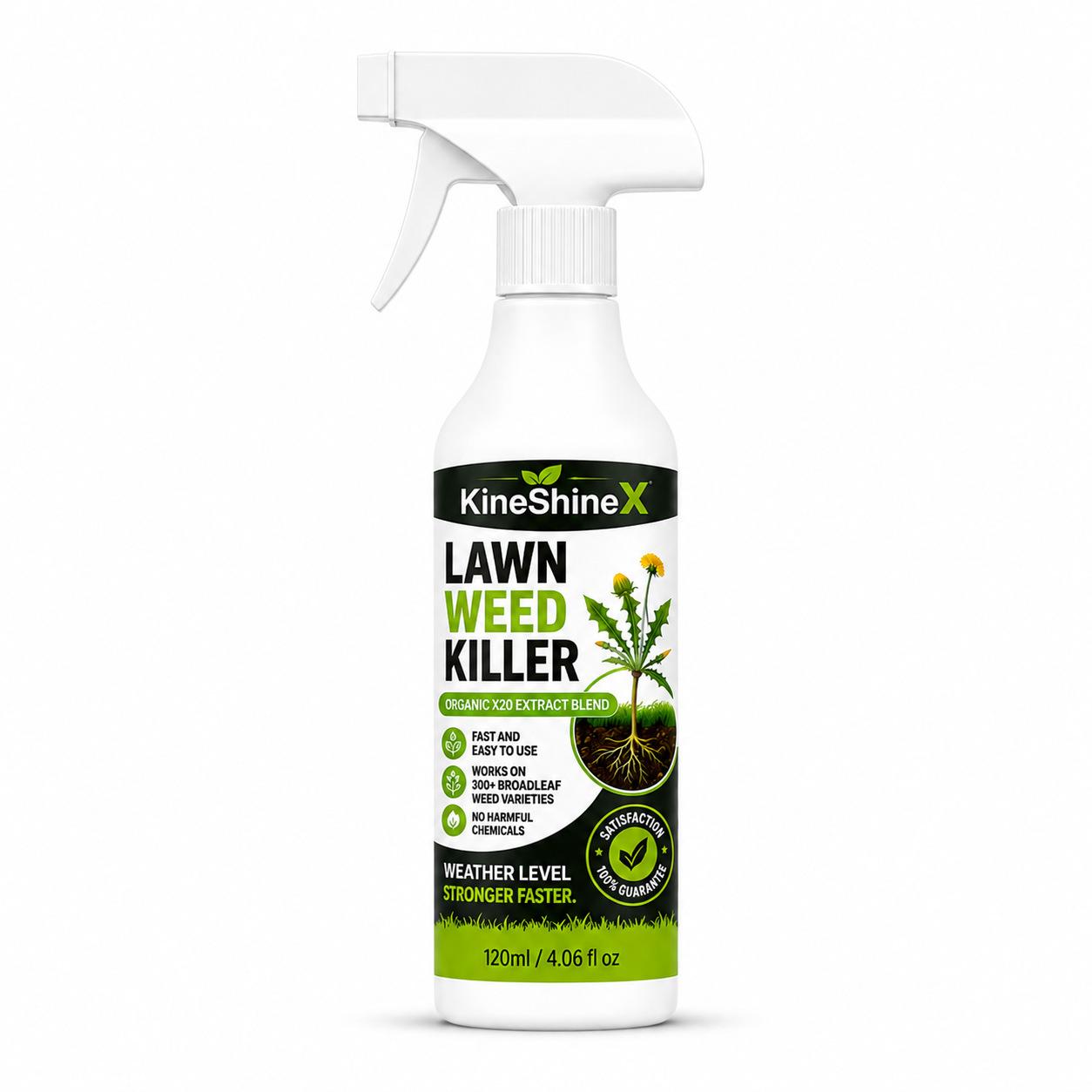 Gebrauchsfertiges Unkrautvernichter-Spray für Rasen, Wege & Gartenränder 1pc black