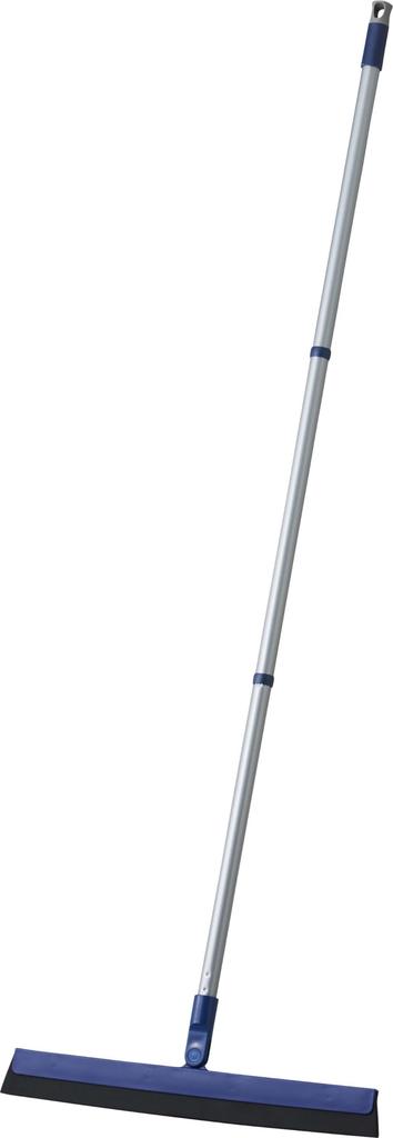 Yamazaki Sangyo Broom Rubber 45cm Wide Extension Handle Stockpile Preparedness Disaster Prevention Compact Packaging Drainer Body Wastewater Removal