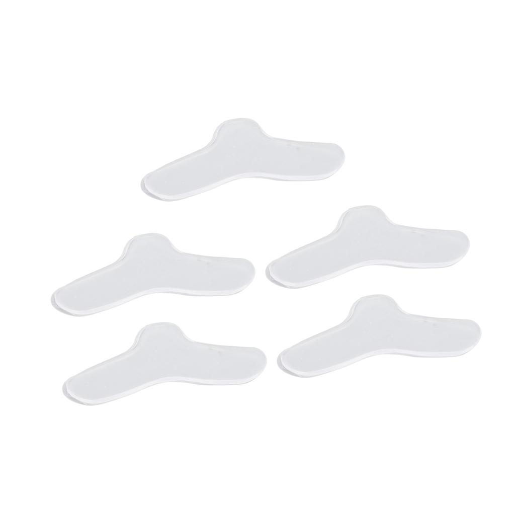 5pcs Nasal Pad Set Silicone Gel Nose Pad Breathing Machine Replacement Accessories for Face Guard