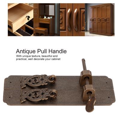 Retro Door Handle Kit Heavy Cabinet Pull Handle Hardware Furniture Handle Set  Dresser
