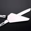 2pcs Wedding Cake Server Set Knife Pizza Shovel Tools Birthday Crystalline Party Gift Stainless Steel Elegant Pizza Dessert Tool