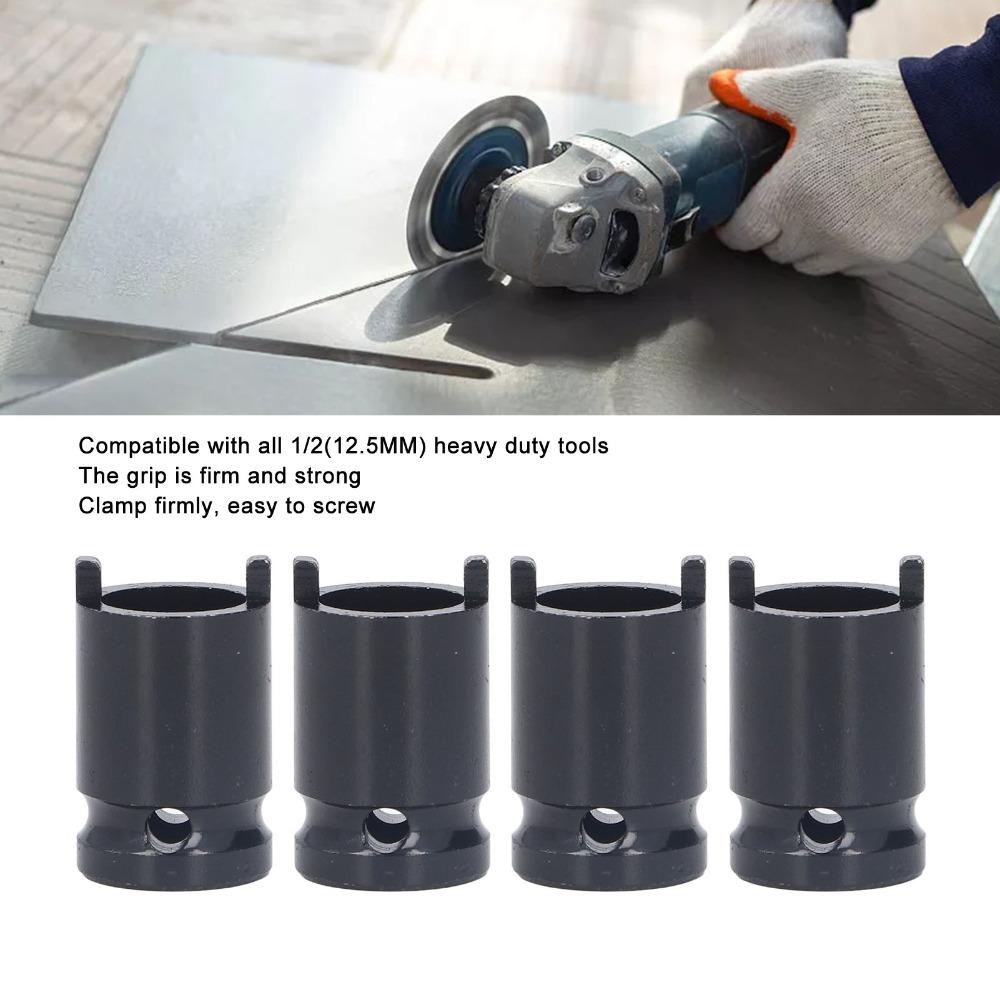 4PCS Universal Electric Wrench Removal Sleeve Steel Angle Grinder Pressure Plate