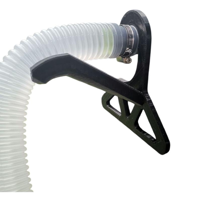 Above Ground Pool Hose Guide Hook, Side Mount Support Frame for Hose Routing and Side Area Placement During Use