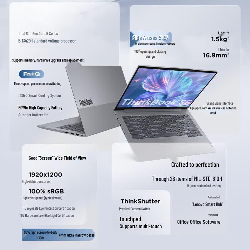 Lenovo ThinkBook 14 G7 ARP Laptop (CN version)