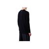 Emporio Armani FW23 Solid Color Crew Neck Ribbed Knit Casual Sweater Men Sweater Black 6R1MX2-1MAXZ-0920