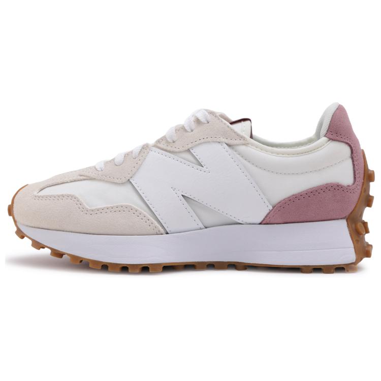 

New Balance 327 Бело-розовые женские кроссовки кремово-бежевые WS327FSR 36.5