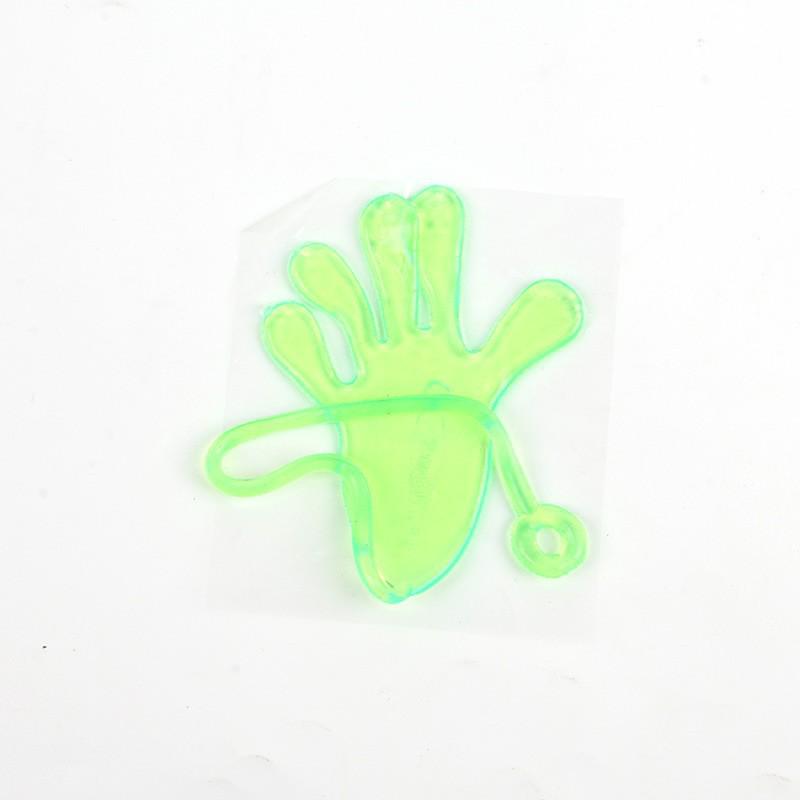Nostalgic Wall Climbing Sticky Hand Toy - TPR Slap & Vent Prank