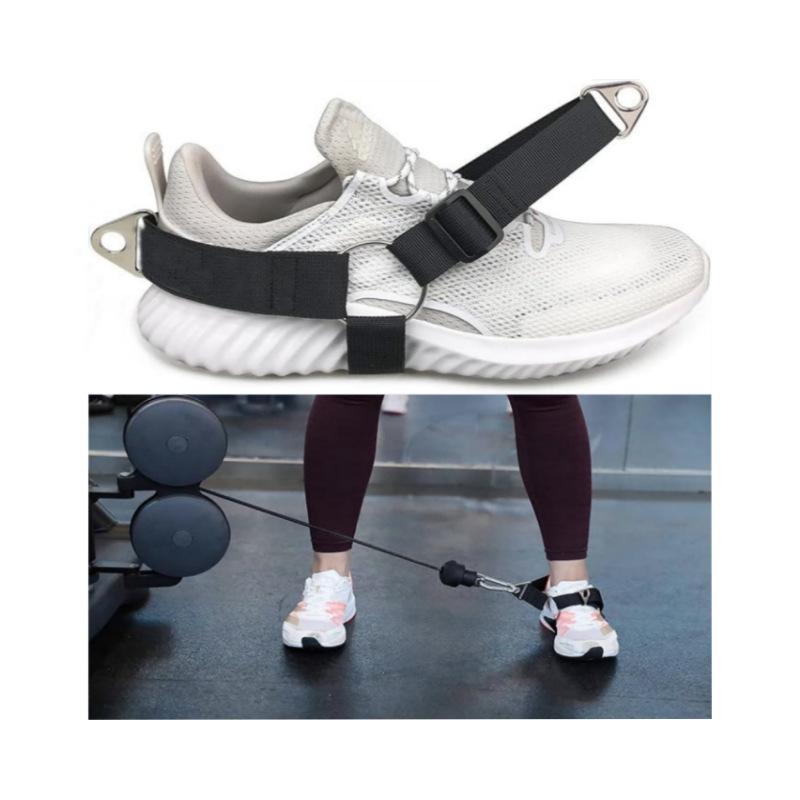 Fitness Glute Leg Buttocks Workout Kickback Strap Portable Non-slip Shoe Cover Hip Training Device Home Gym Equipment