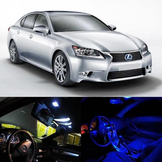 

7-Light LED Full Interior Lights Package Deal For 2013 and up Lexus GS350 GS450h