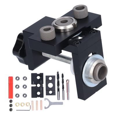 Sada pro vrtání otvorů 3 v 1, nastavitelná sada pro kolíkování a vrtání, pro kutily