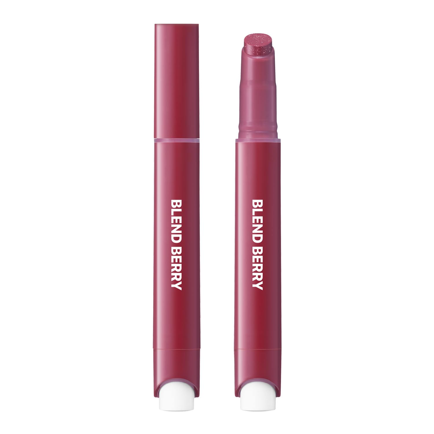 

BLEND BERRY Lip Balloon 010 Rosy Richly Deep Rose Color (Attracting Mauve) - Glossy, Tinted, Plumping, Moisturizing, 2.5g,