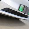 Auto-Rennsport-Kühlergrills Wärmeabstrahlung Integriertes Insektenschutzgitter Abnehmbare Schnallenmontage für Tesla Model 3 Y 2020-2023