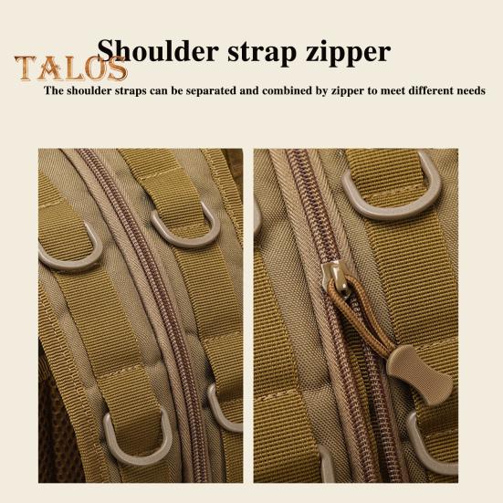 Fishing Backpack Large Capacity Waterproof Oxford Cloth Multi-pockets Outdoor Travel Camping Hiking Hunting Fishing Gear Accessories Storage Bag