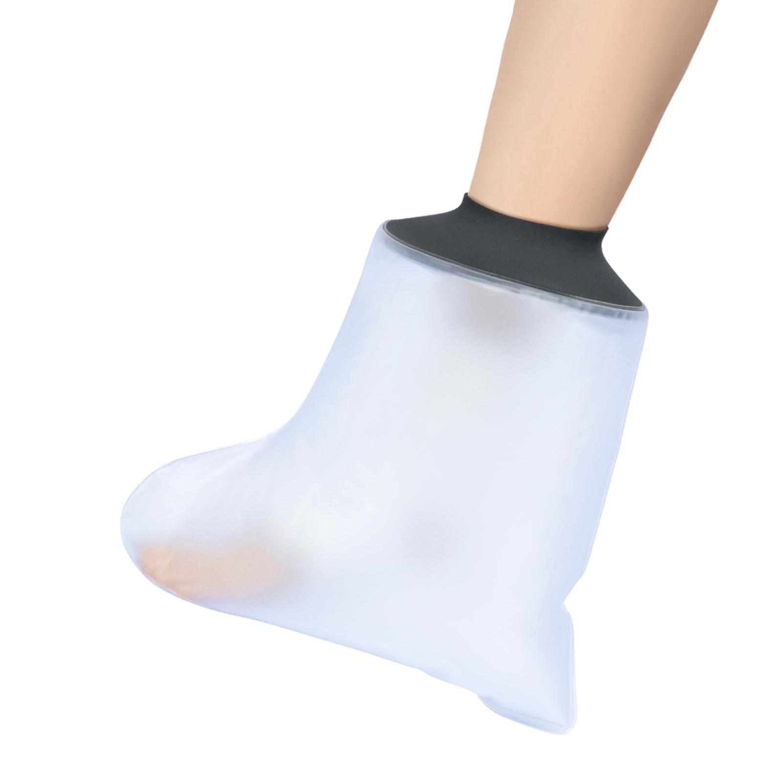 

Защитный чехол для ног для ванны, водонепроницаемый, ПВХ, защитный чехол для ног для взрослых для душа, 32 см