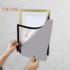 A5/A6 Magnetic Sign Holder Wall Mounted Self-Adhesive Photo Display Frame Transparent PVC Picture Document Paper Poster Artwork Painting Holder