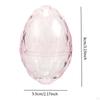 12 Pieces Fillable Clear Egg Shaped Candy Boxes To Fill with Easter Baskets for Birthday