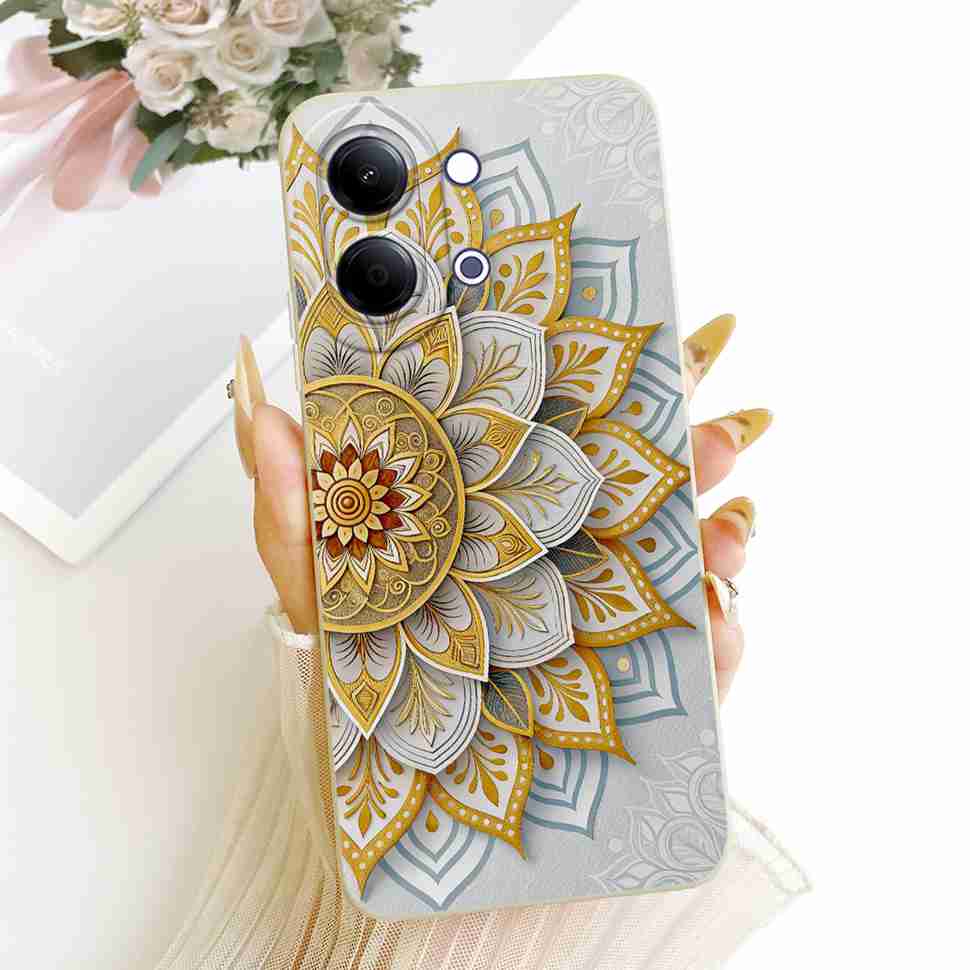Colorful Printed Cartoon For vivo Y05 4G 6.74" Case Silicone Back Cover Shockproof For Vivo Y11D VIVO Y05 4G Phone Cases Bumper