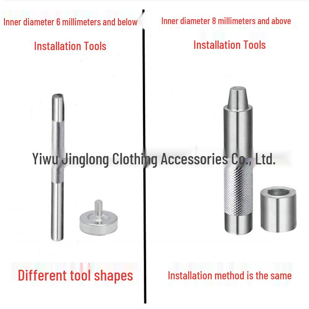 Manual Eyelet Punch Tool for Leather and Metal Rivets