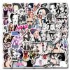 50Pcs Japanese Girls Comics Nana Waterproof Cartoon Stickers Decoration Notebook Mobile Guitar Water Cup Suitcase Graffiti Toys