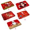 Home Decor Santa Claus Living Room Carpet Outdoor Carpet Xmas Doormat Floor Mat Christmas Mat