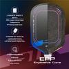 T700 Carbon Fiber Pickleball Paddle with Foam Core, Professional Tournament Grade Competition Paddle for Advanced Players