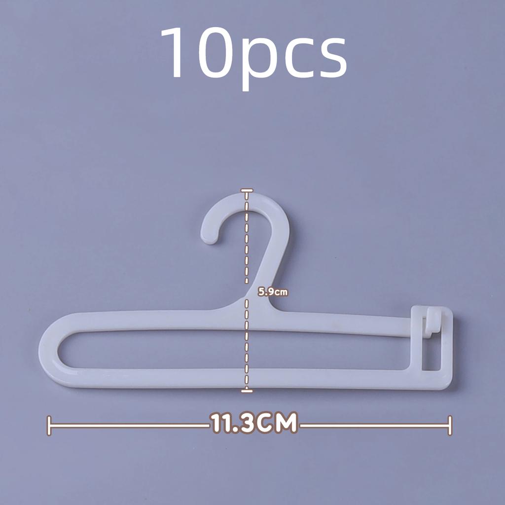 19cm Mini Hanger for Labubu V1V2V3V4 Clothing and BJD Dolls Various Doll Clothing Hangers Shoe Shelves Toys Christmas Gifts