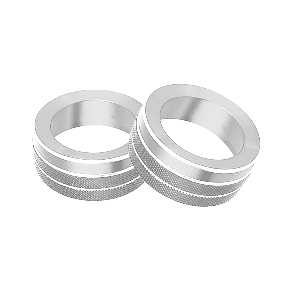 Car AC Air Conditioner Knob Cover Ring Adjust Trim Sticker Fit For Mazda 3 Axela CX-30 Artez 2020-2024 Accessories