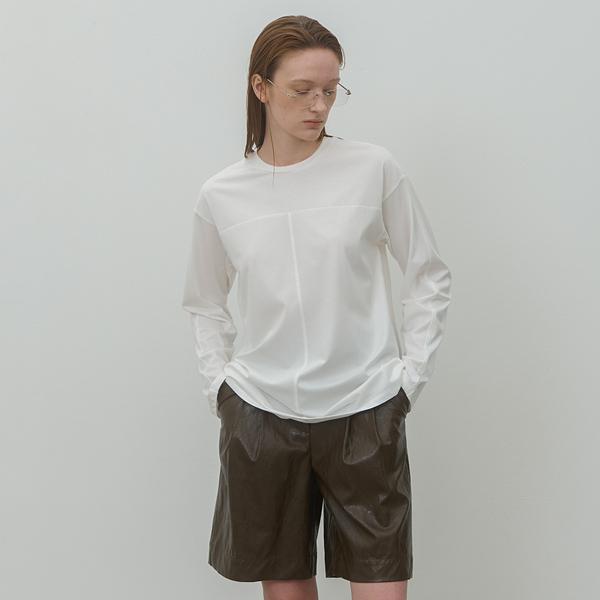 Atelier Nine Lawen Section Tee(T-6888) White/Free