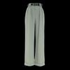 Women's High-Waist Straight-Leg Cropped Casual Trousers
