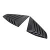 2PCS Rear Side Window Louvers Racing     Vent Scoop Shades Cover Blinds for 4 Series  6 Gran   2020 to 2024