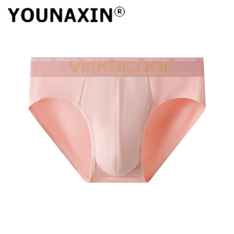 

Мужское нижнее белье большого размера, хлопковые трусы, антибактериальные, дышащие, подростковые шорты L XL 2XL 3XL 4XL 5XL L розовый