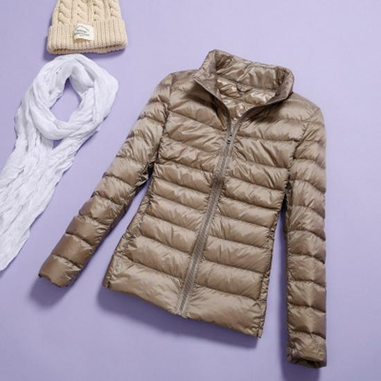 2025 Women's Hooded Lightweight Slim-Fit Down Jacket
