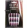 XPRESS-ON - Swipe Night - Faux Ongles Réutilisables, Effet Gel - OPI