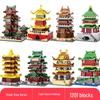 Lele Brothers Tiananmen Building Blocks - Promoting Children's Intelligence with This Beijing Architecture Toy for Boys.