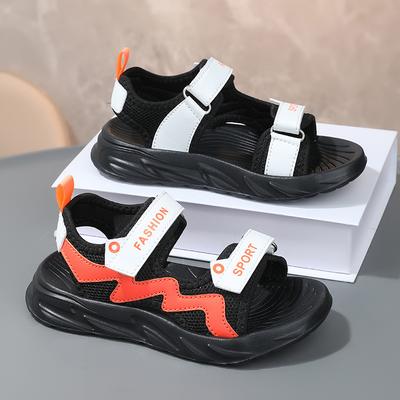 Children's Shoes Casual Shoes Trend Shoes Children's Trend All-Match Casual Fashion Rotating Button Shoes Children's Outdoor Sandals