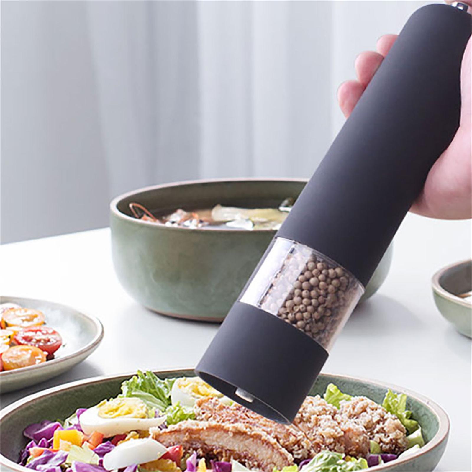 Electric Pepper Grinder, Black Pepper, Pepper And Pepper Grinder One Size