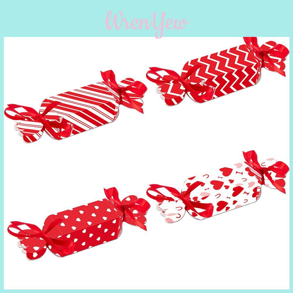 Valentines Day Candy Shape Snack Packaging Box Party Decor Set With Paper Material For Celebrations