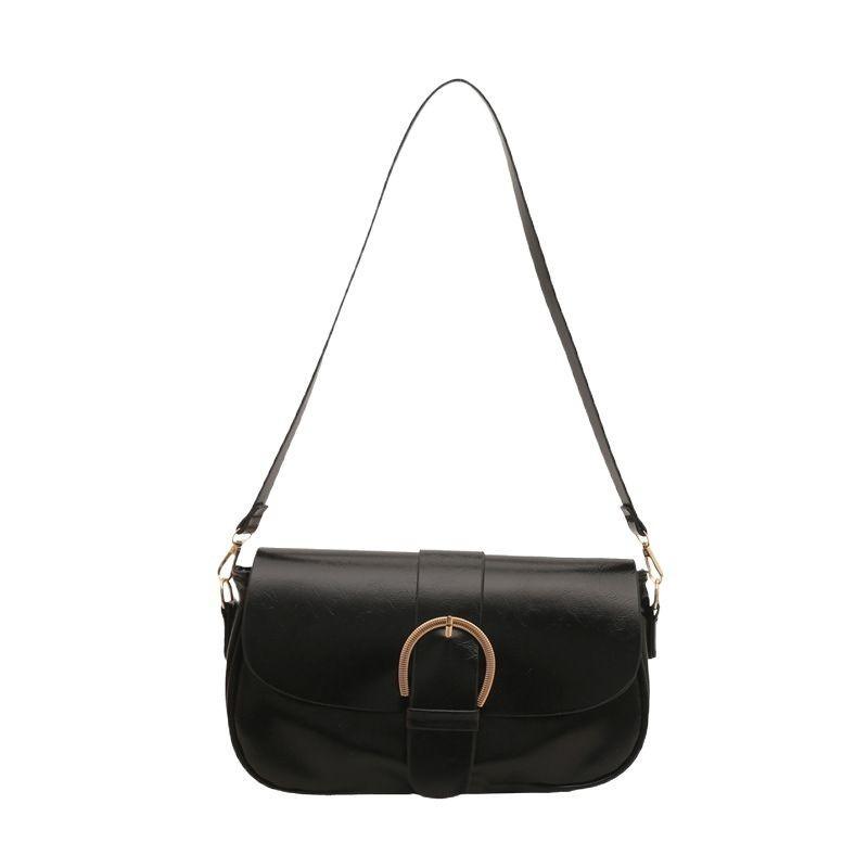 Retro Underarm Saddle Bag Niche Bag Women's Spring and Autumn New Fashion Versatile Shoulder Messenger Bag