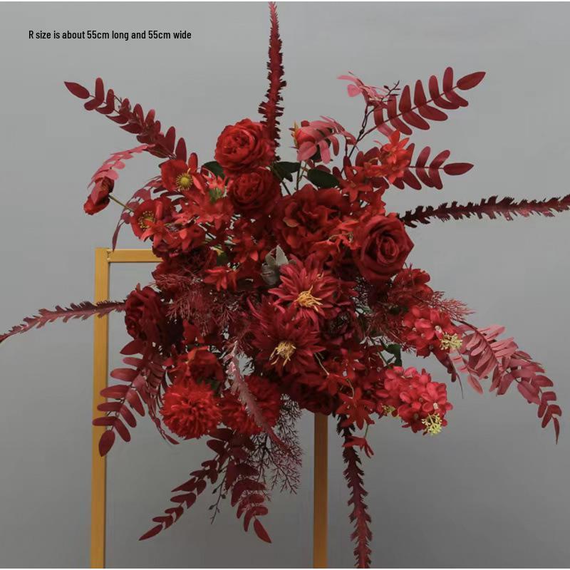 Mango Series Silk Flower Art Centerpiece & Wedding Decor