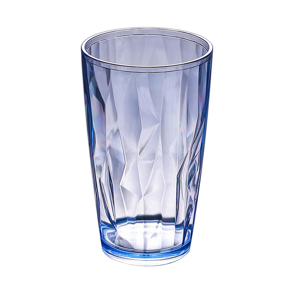 Shatterproof Acrylic Water Tumblers 490ml Unbreakable Drinking Glasses Reusable Beer Champagne Cup Dishwasher Safe