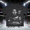 2026 Summer UFC Islam Makhachev Fighting Graphic Tshirt Women Sports Cotton Short Sleeve Loose Leisure Fitness Shirt Unisex