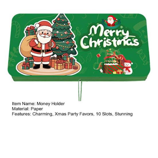 Christmas Cash Gift Envelope Money Gift Card Holder for Cash Surprise