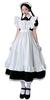 Sharphon Maid Lolita Short Cute Ruffled Waitress Headband Set Costume, Cosplay, Maid, Sleeve, Costume, Dress,