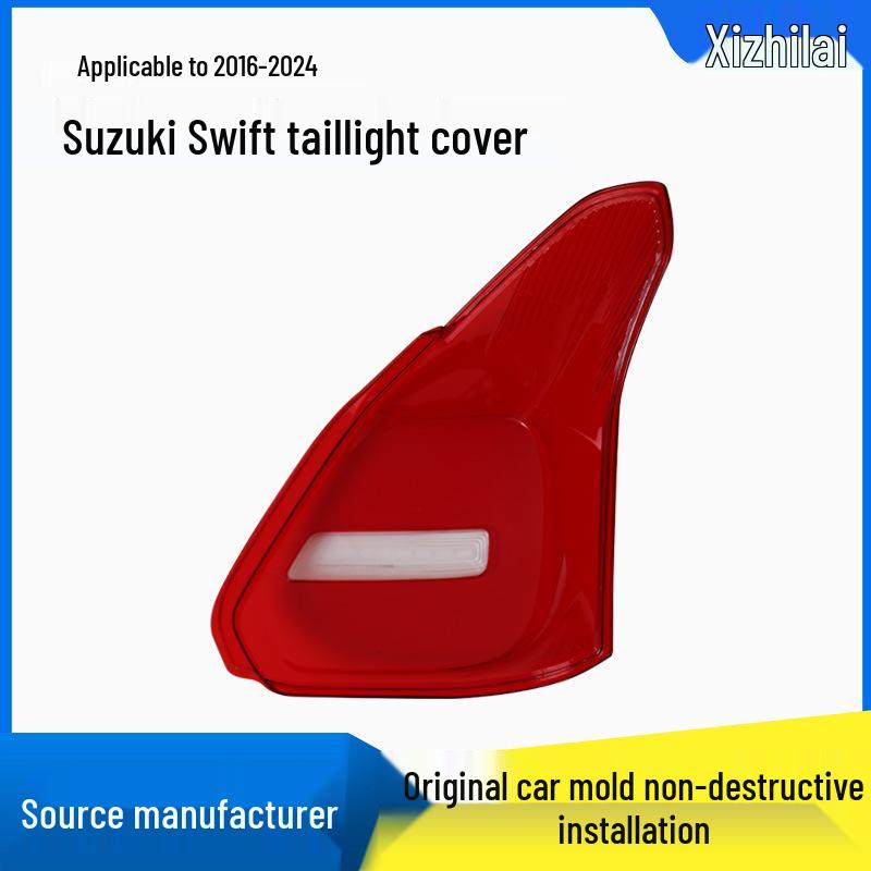 Rote Rückleuchtenabdeckungen für Suzuki Swift 2016-2024 - Links & Rechts Hinten