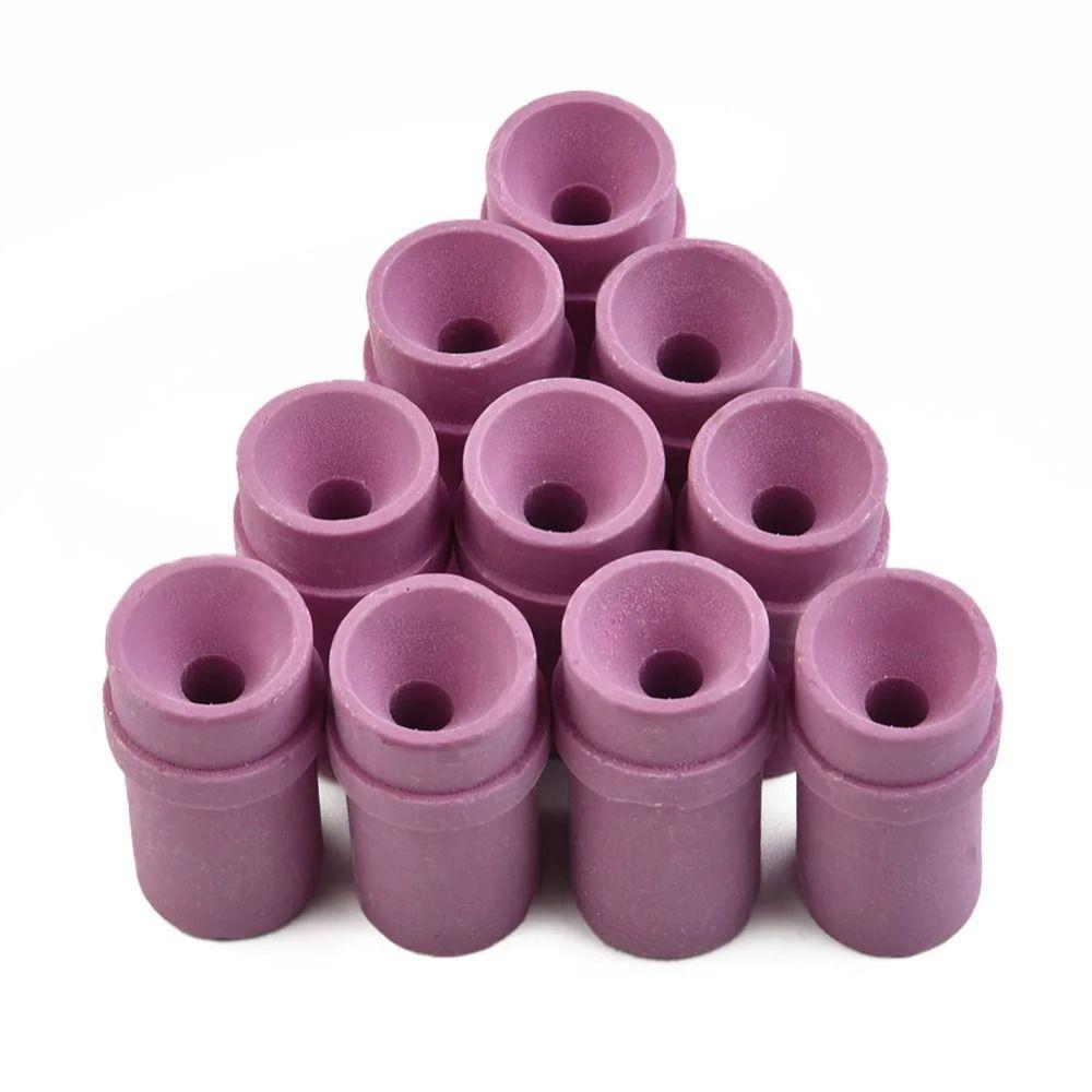 10Pcs Wear-resistant Ceramic Nozzle Tip Pneumatic Blasting Tools  Sand Blaster Accessories